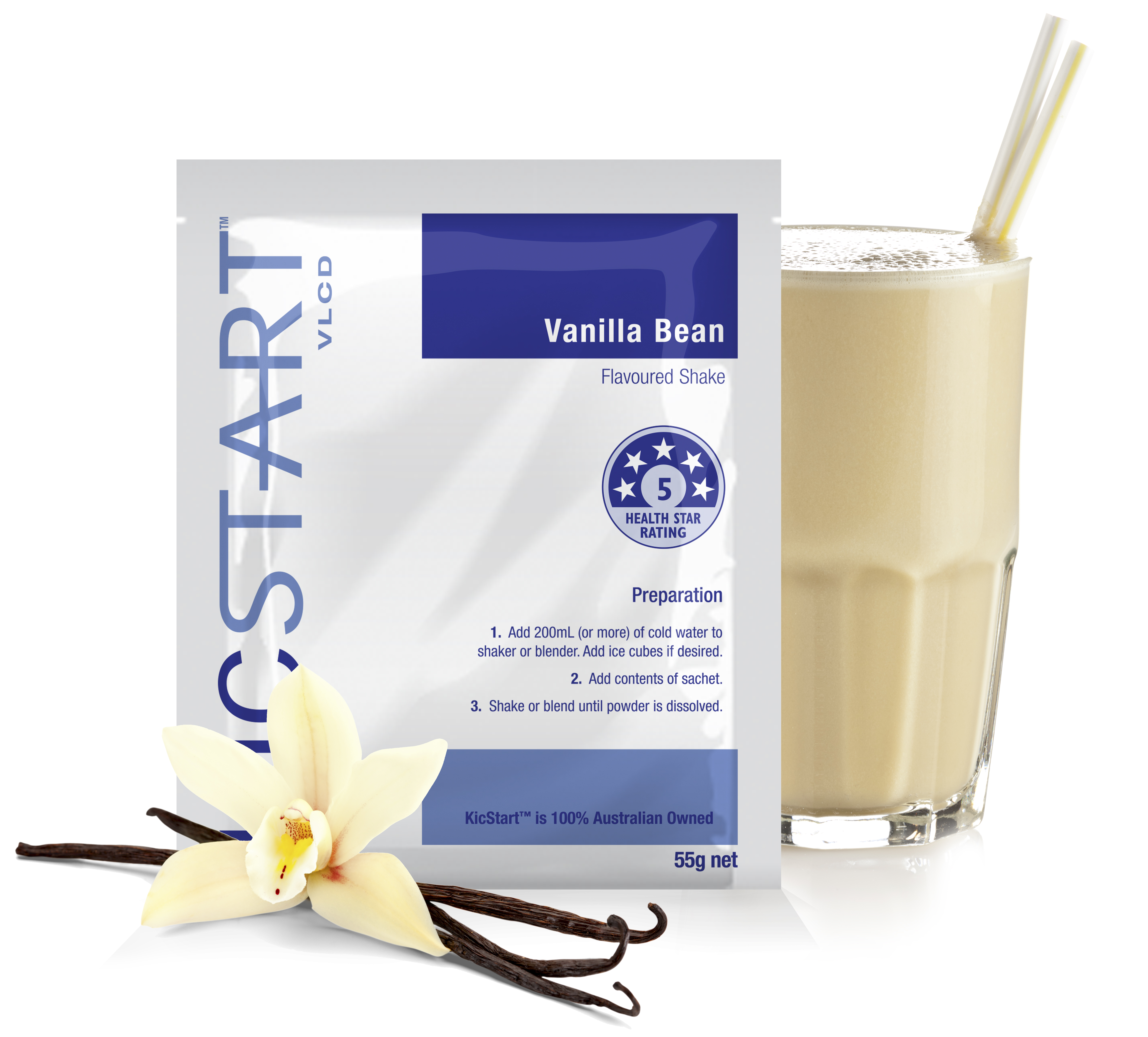 KicStart Meal Replacement Shake - Vanilla Bean